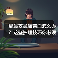 猫鼻支鼻涕带血怎么办？这些护理技巧你必须知道！