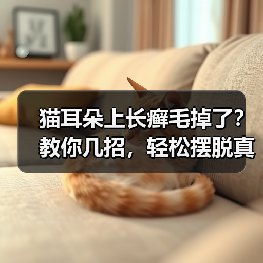猫耳朵上长癣毛掉了？教你几招，轻松摆脱真菌困扰！