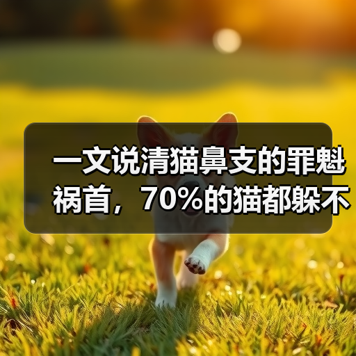 一文说清猫鼻支的罪魁祸首，70%的猫都躲不过！