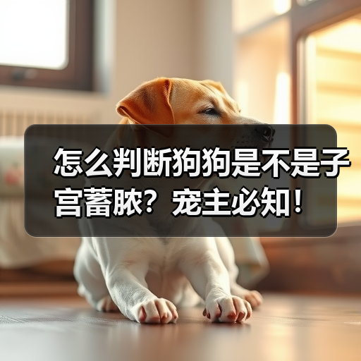 怎么判断狗狗是不是子宫蓄脓？宠主必知！