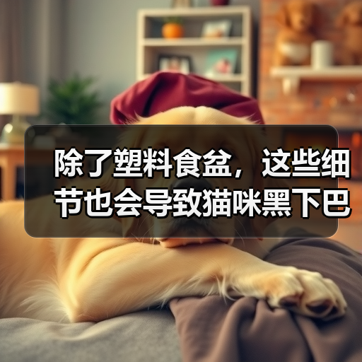 除了塑料食盆,这些细节也会导致猫咪黑下巴!(图2) 除了塑料食盆,这些细节也会导致猫咪黑下巴!(图2)
