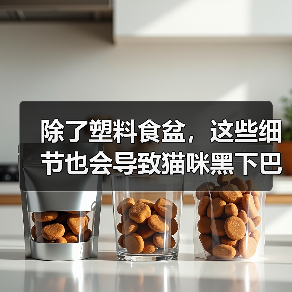 除了塑料食盆，这些细节也会导致猫咪黑下巴！