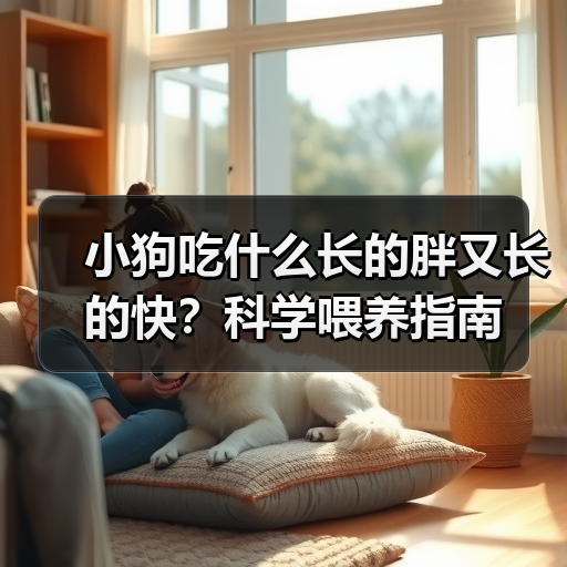 小狗吃什么长的胖又长的快?科学喂养指南(图2) 小狗吃什么长的胖又长的快?科学喂养指南(图2)