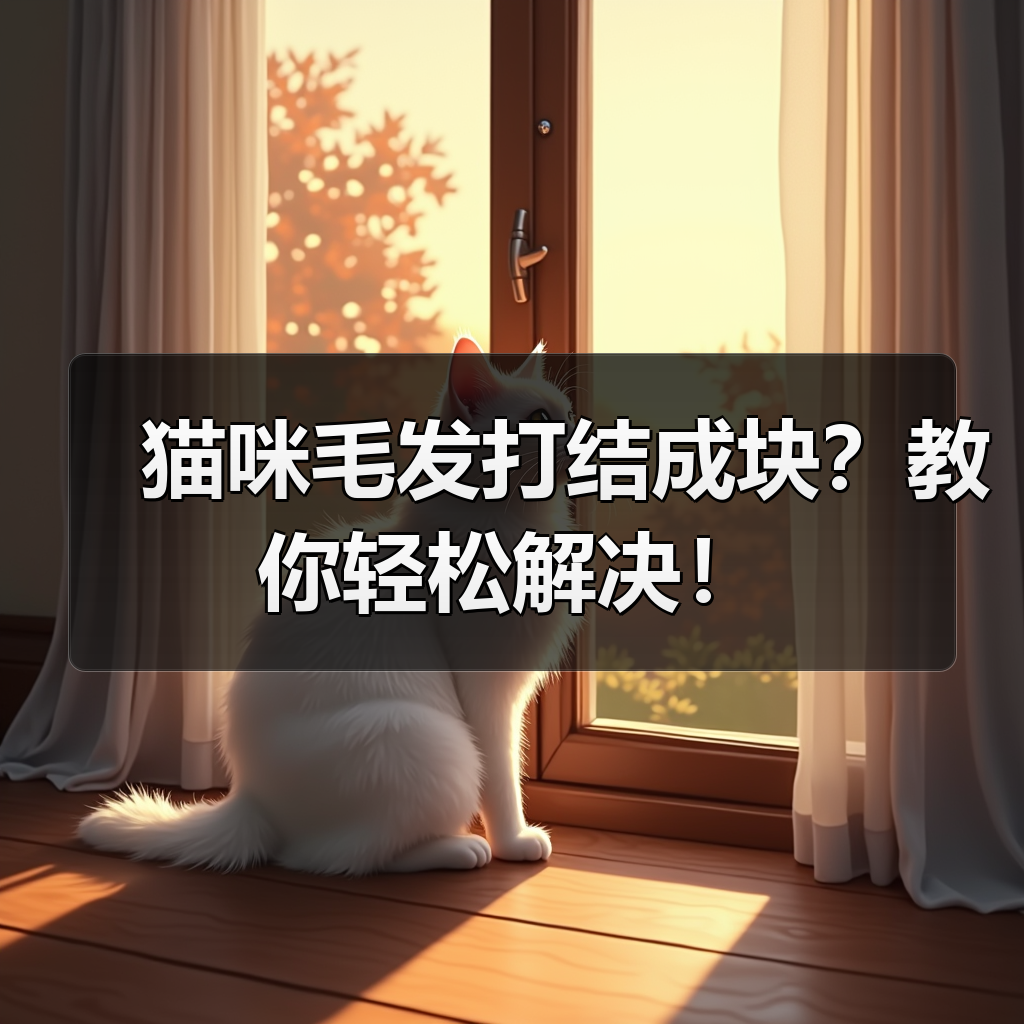 猫咪毛发打结成块？教你轻松解决！（图2）