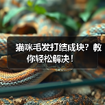 猫咪毛发打结成块？教你轻松解决！
