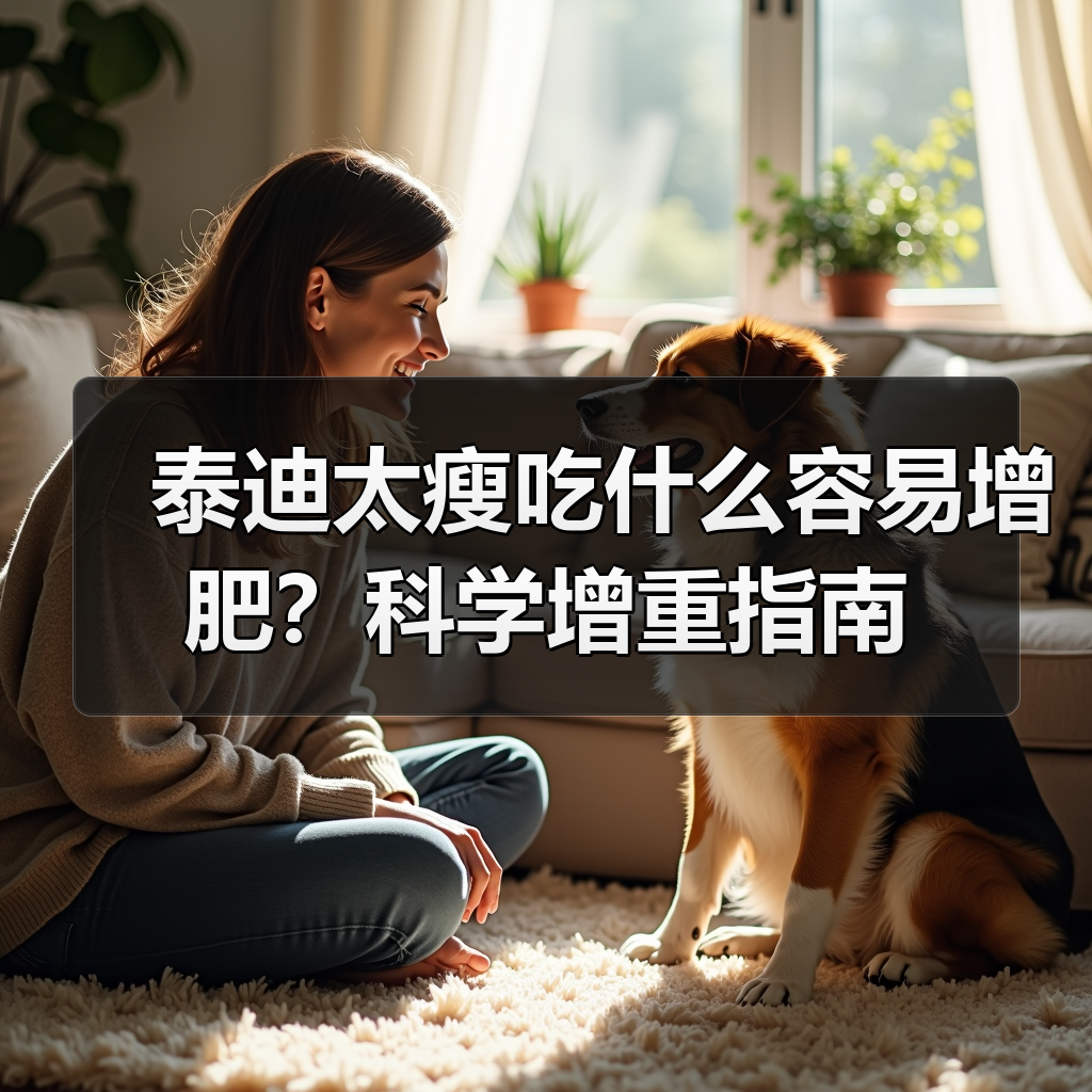 泰迪太瘦吃什么容易增肥？科学增重指南