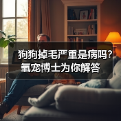 狗狗掉毛严重是病吗？氧宠博士为你解答