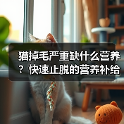 猫掉毛严重缺什么营养？快速止脱的营养补给攻略（图3）