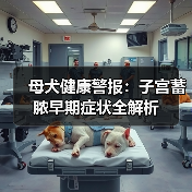 母犬健康警报：子宫蓄脓早期症状全解析