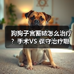 狗狗子宫蓄脓怎么治疗？手术VS 保守治疗哪种好？