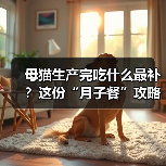 母猫生产完吃什么最补?这份“月子餐”攻略请收好!(图2) 母猫生产完吃什么最补?这份“月子餐”攻略请收好!(图2)