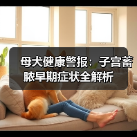 母犬健康警报:子宫蓄脓早期症状全解析(图3) 母犬健康警报:子宫蓄脓早期症状全解析(图3)