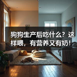 狗狗生产后吃什么？这样喂，有营养又有奶！