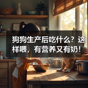 狗狗生产后吃什么?这样喂,有营养又有奶!(图3) 狗狗生产后吃什么?这样喂,有营养又有奶!(图3)