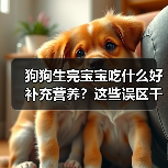 狗狗生完宝宝吃什么好补充营养？这些误区千万别踩！（图2）
