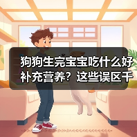 狗狗生完宝宝吃什么好补充营养？这些误区千万别踩！（图3）