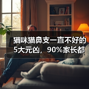 猫咪猫鼻支一直不好的5大元凶，90%家长都忽视了（图2）