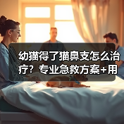 幼猫得了猫鼻支怎么治疗?专业急救方案+用药清单(图2) 幼猫得了猫鼻支怎么治疗?专业急救方案+用药清单(图2)