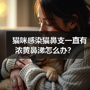 猫咪感染猫鼻支一直有浓黄鼻涕怎么办?(图3) 猫咪感染猫鼻支一直有浓黄鼻涕怎么办?(图3)