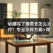 幼猫得了猫鼻支怎么治疗?专业急救方案+用药清单(图3) 幼猫得了猫鼻支怎么治疗?专业急救方案+用药清单(图3)