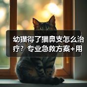 幼猫得了猫鼻支怎么治疗?专业急救方案+用药清单(图4) 幼猫得了猫鼻支怎么治疗?专业急救方案+用药清单(图4)