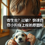 寄生虫?过敏?快速自查小狗身上痒的原因和用药方案(图1) 寄生虫?过敏?快速自查小狗身上痒的原因和用药方案(图1)