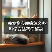 养宠物心理病怎么办?科学方法帮你解决(图3) 养宠物心理病怎么办?科学方法帮你解决(图3)