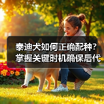 泰迪犬如何正确配种？掌握关键时机确保后代健康（图1）