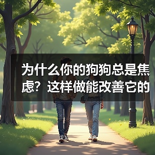 为什么你的狗狗总是焦虑?这样做能改善它的心理健康(图1) 为什么你的狗狗总是焦虑?这样做能改善它的心理健康(图1)