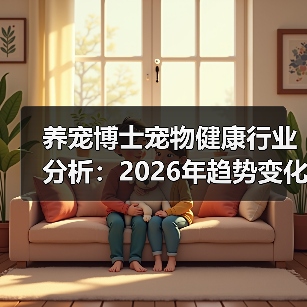 养宠博士宠物健康行业分析:2026年趋势变化与实用指南(图2) 养宠博士宠物健康行业分析:2026年趋势变化与实用指南(图2)