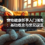 宠物健康新手入门指南:基础概念与常见误区解决方案(图1) 宠物健康新手入门指南:基础概念与常见误区解决方案(图1)