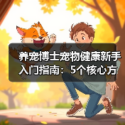 养宠博士宠物健康新手入门指南：5个核心方法避开误区