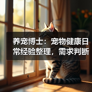 养宠博士:宠物健康日常经验整理,需求判断与避坑指南(图4) 养宠博士:宠物健康日常经验整理,需求判断与避坑指南(图4)