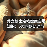 养宠博士宠物健康实用知识：5大问题处理与维护要点