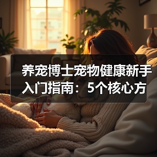 养宠博士宠物健康新手入门指南：5个核心方法避坑