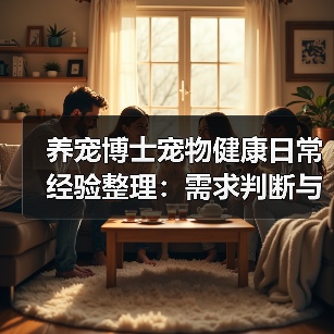 养宠博士宠物健康日常经验整理:需求判断与避坑指南(图1) 养宠博士宠物健康日常经验整理:需求判断与避坑指南(图1)