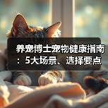 养宠博士宠物健康指南：5大场景、选择要点与注意事项