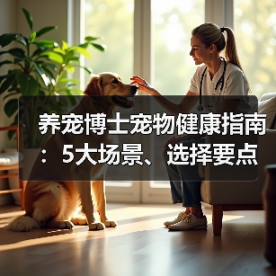 养宠博士宠物健康指南:5大场景、选择要点与注意事项(图2) 养宠博士宠物健康指南:5大场景、选择要点与注意事项(图2)