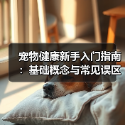 宠物健康新手入门指南:基础概念与常见误区解决方案(图1) 宠物健康新手入门指南:基础概念与常见误区解决方案(图1)