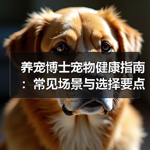 养宠博士宠物健康指南：常见场景与选择要点2026