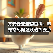 万安云宠宠物百科：养宠常见问题及选择要点，新手必看（图1）