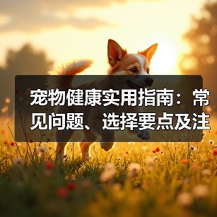 宠物健康实用指南:常见问题、选择要点及注意事项(图2) 宠物健康实用指南:常见问题、选择要点及注意事项(图2)