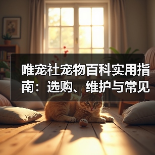 唯宠社宠物百科实用指南:选购、维护与常见问题解析(图4) 唯宠社宠物百科实用指南:选购、维护与常见问题解析(图4)
