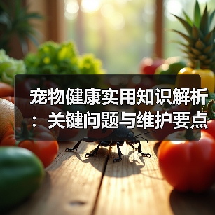宠物健康实用知识解析：关键问题与维护要点全攻略