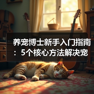养宠博士新手入门指南:5个核心方法解决宠物健康问题(图2) 养宠博士新手入门指南:5个核心方法解决宠物健康问题(图2)