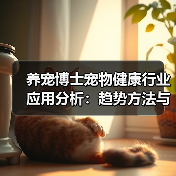 养宠博士宠物健康行业应用分析：趋势方法与服务建议