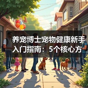 养宠博士宠物健康新手入门指南：5个核心方法避坑