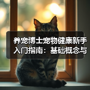 养宠博士宠物健康新手入门指南:基础概念与误区(图4) 养宠博士宠物健康新手入门指南:基础概念与误区(图4)