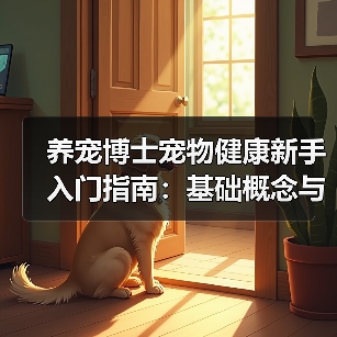 养宠博士宠物健康新手入门指南：基础概念与常见误区（图1）
