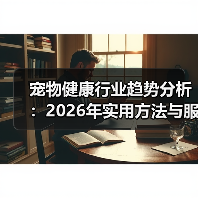 宠物健康行业趋势分析：2026年实用方法与服务建议（图2）